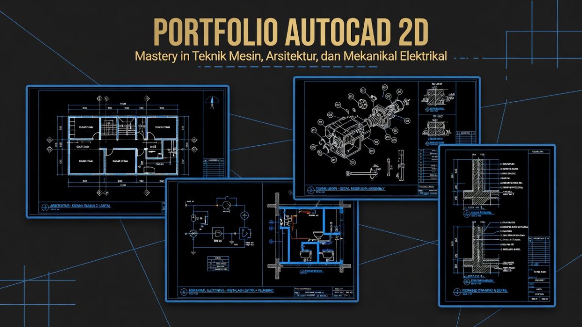 Kursus AutoCAD Online dari Nol Sampai Mahir + Sertifikat Resmi